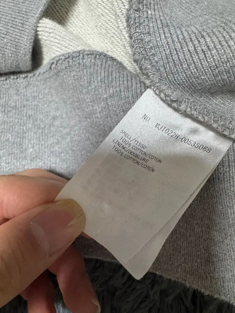  21-22年式|5 トム ブラウン 斜めボーダー 袖ストライプ グレー ジップアップ パーカー トップス