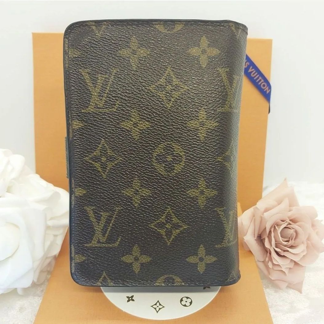 LOUIS VUITTON ヴィトン ポルトパピエジップ モノグラム 2つ折り財布