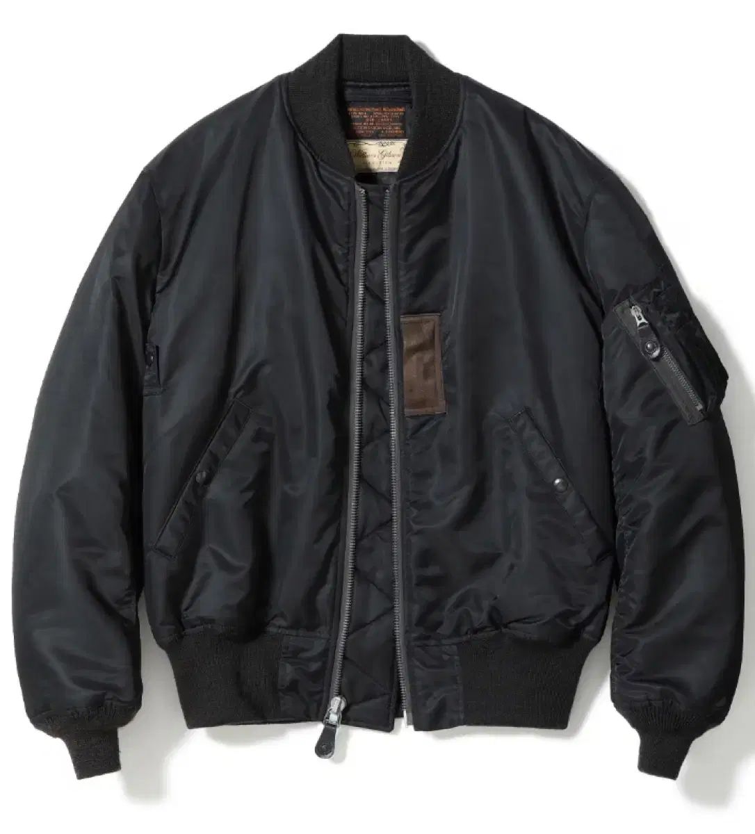 バズリクソンズ MA-1 ブラック WILLIAM GIBSON BR 15414