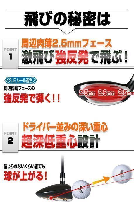 ☆新品が、この飛びで、2本揃って超破格！☆ ワークスゴルフ マキシ