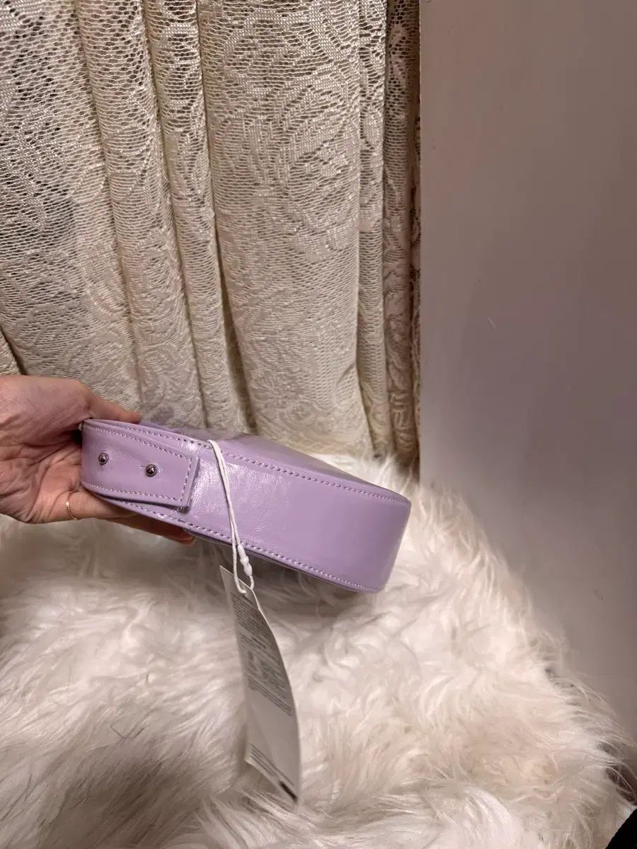 タンバリンバッグ ライラック