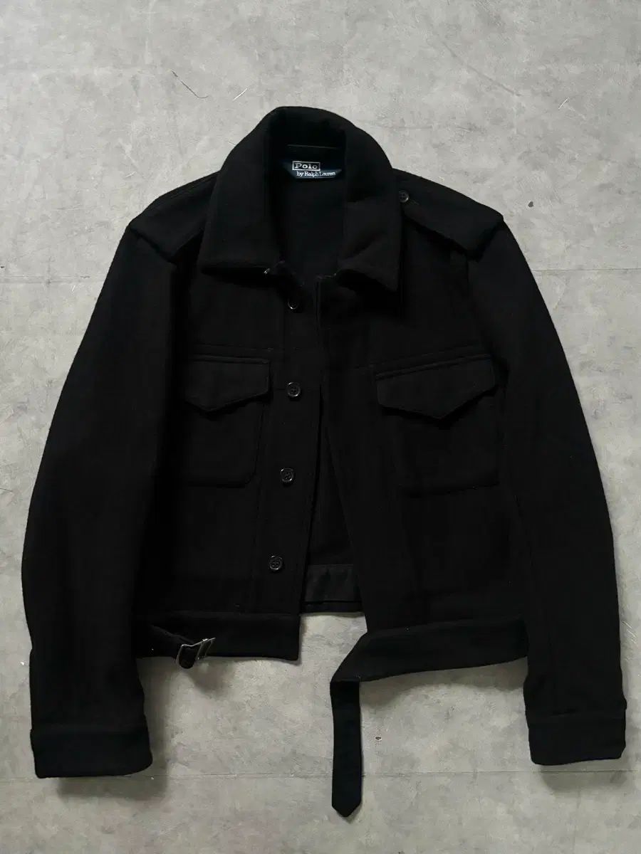 Polo ポロ ウール ベルト付き ジャケット