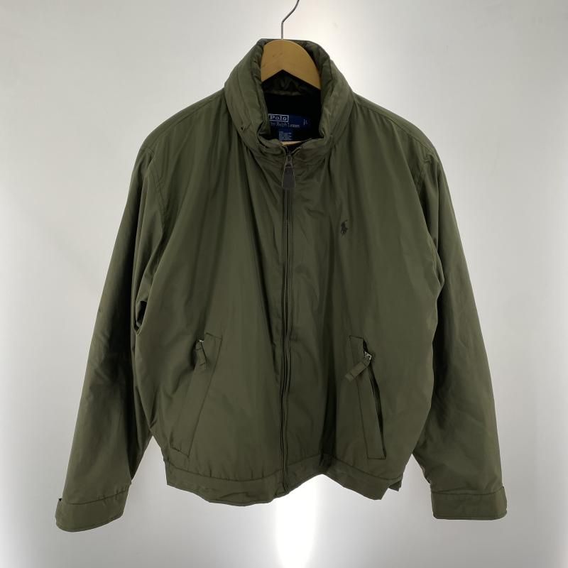 ラルフローレン ナイロンジャケット メンズ アウター L オリーブ 中古 中古】RALPH LAUREN ナイロンジャケット サイズL カーキ ラルフ