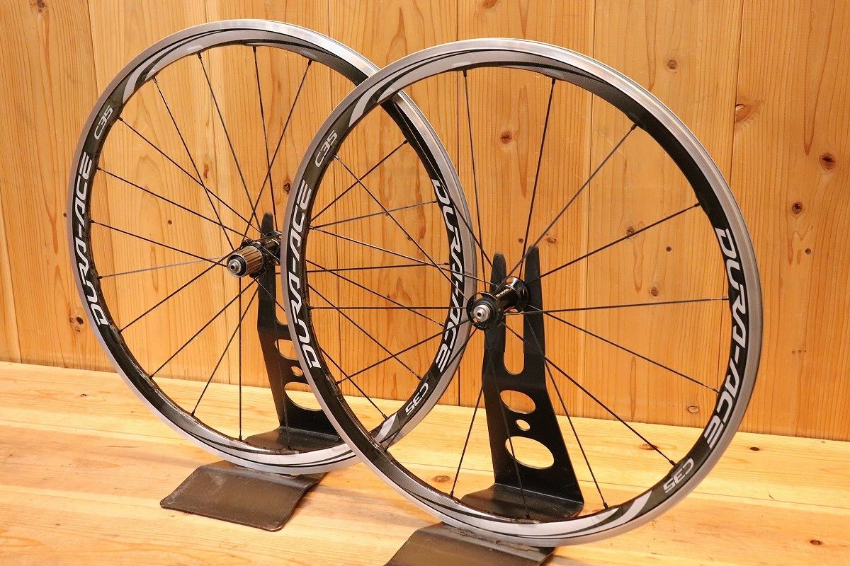 シマノ SHIMANO デュラエース DURA-ACE WH-9000 C35 CL アルミ