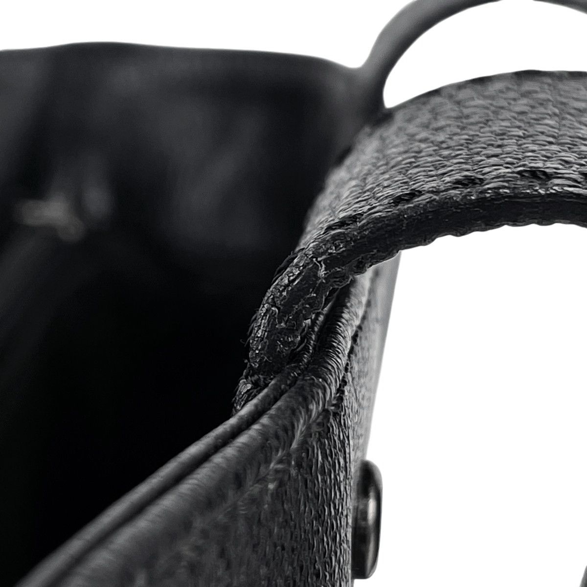 シャネル CHANEL ココマーク パンチング トートバッグ ショルダー