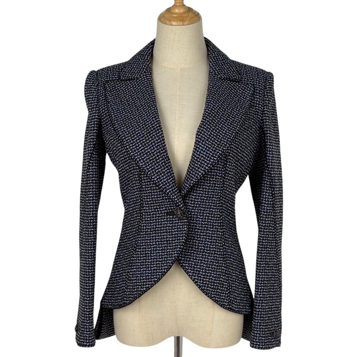 シャネル CHANEL ココマークボタン ジャケット テーラード アウター