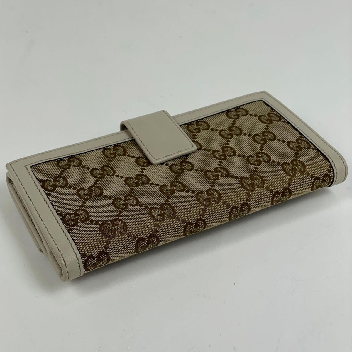 グッチ GUCCI GG柄 二つ折り 長財布 札入れ 小銭入れ インター