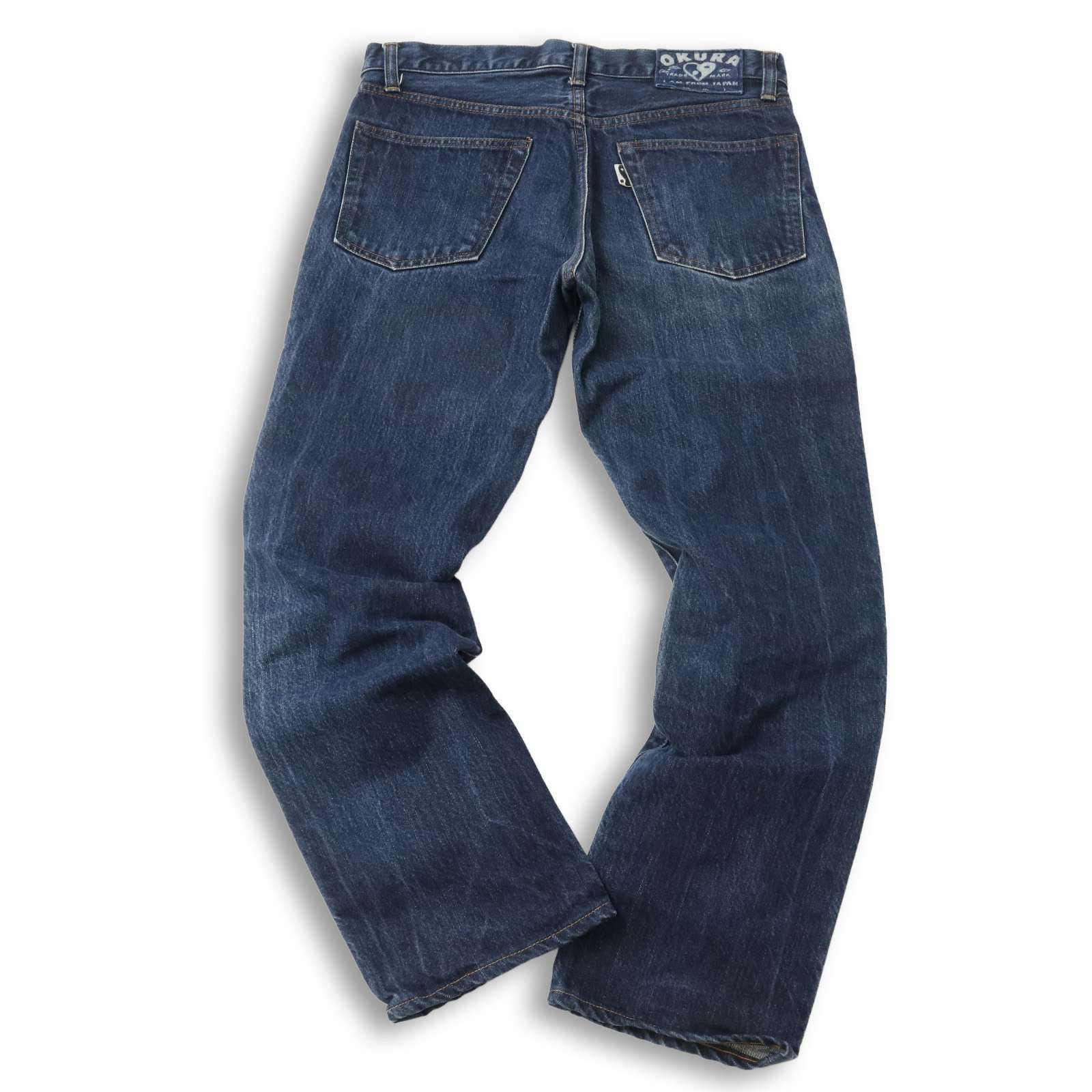 OKURA オクラ ハリウッドランチマーケット USED加工☆ ストレート 