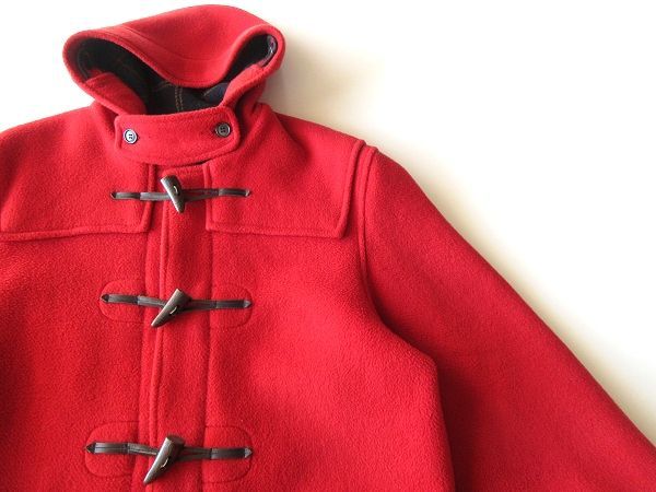 希少90's GLOVERALL グローバーオール ダッフル 赤　ユニセックス 希少 90sビンテージ GLOVERALL グローバーオール チンスト付 裏