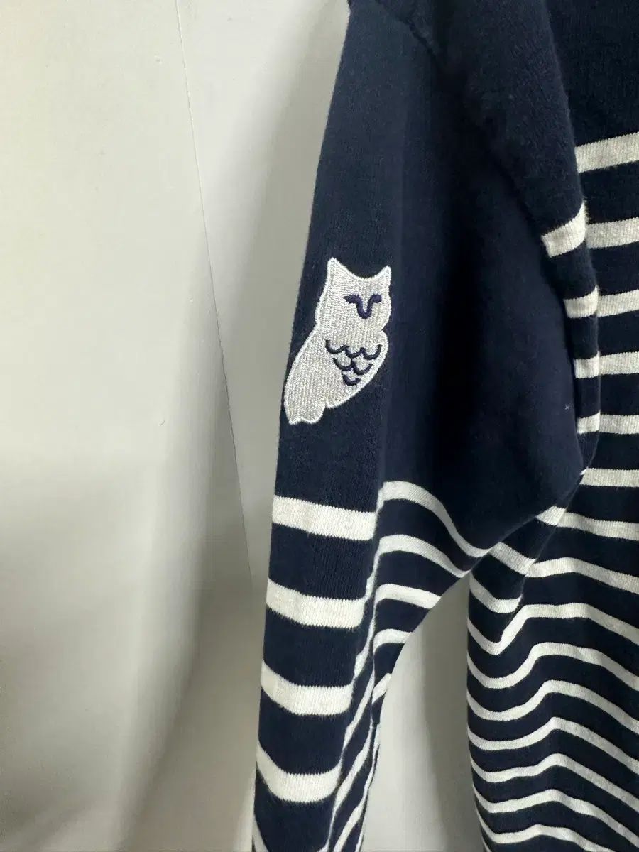 アラブヴィンテージ ラッキーシュエトゥ ネイビー ストライプ 長袖 T