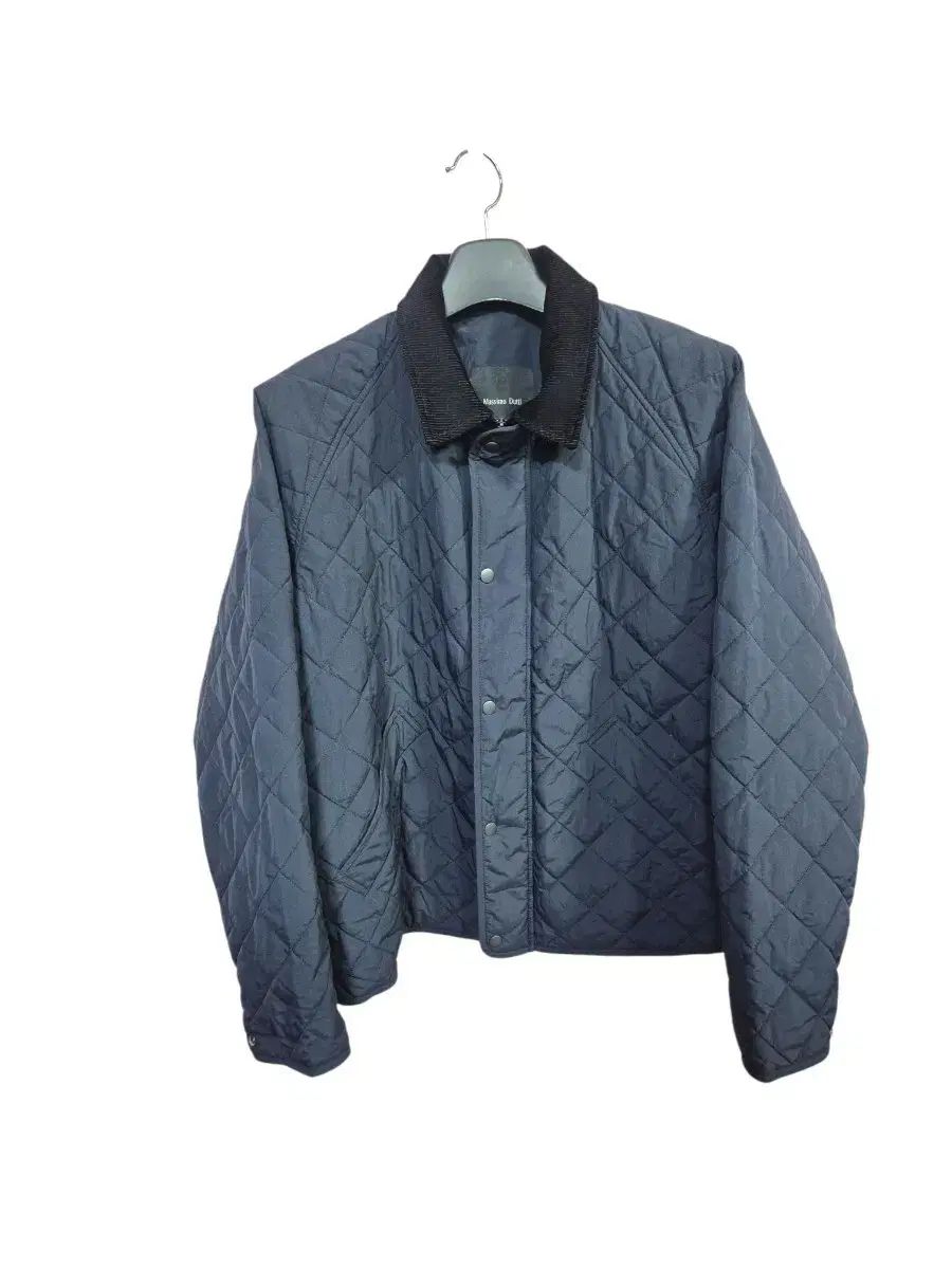 マッシモ ドゥッティ ネイビー キルティング ジャケット