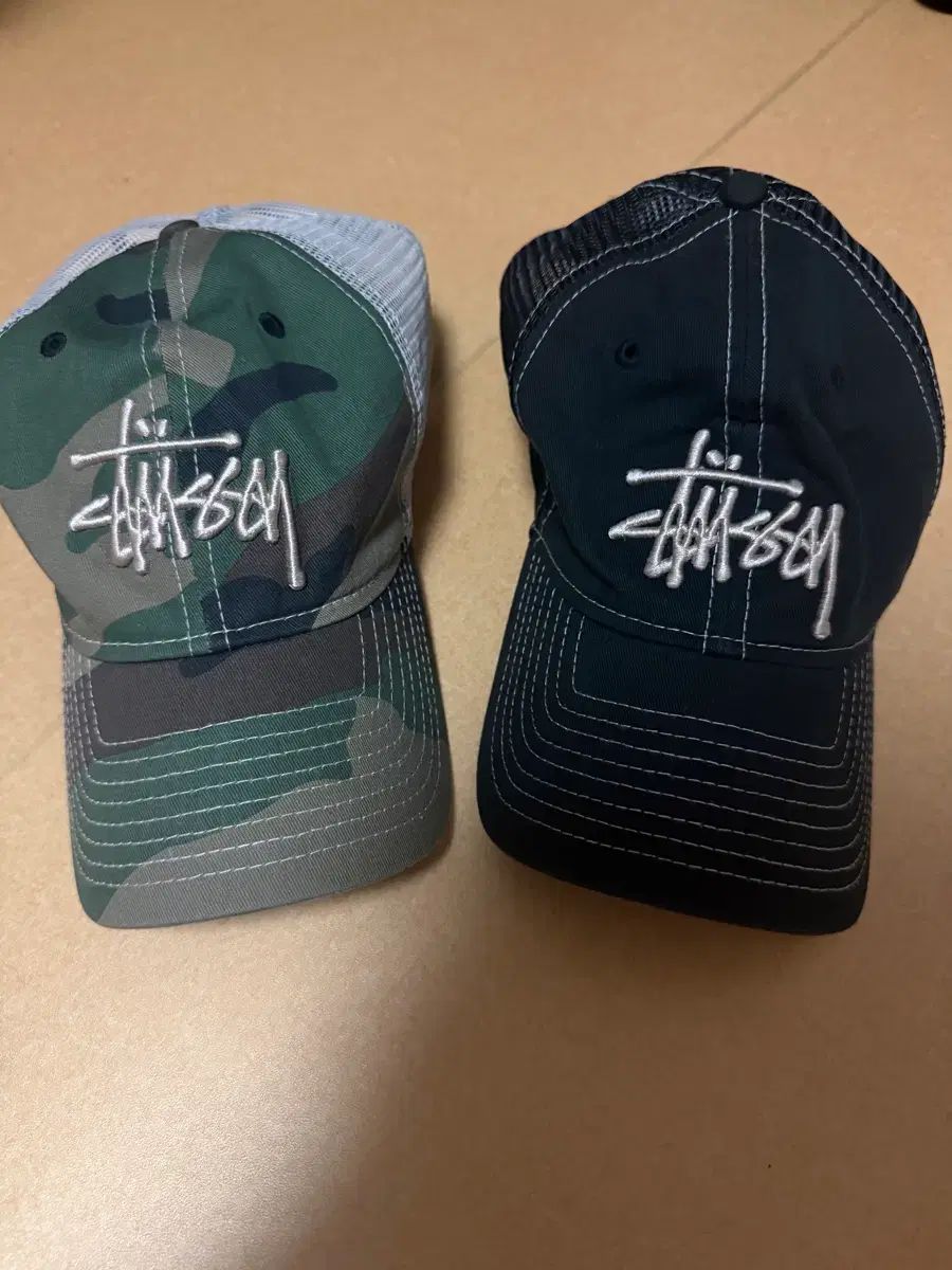 STUSSY ERA 9 twenty ベーシック トラッカー ベースボールキャップ カモ