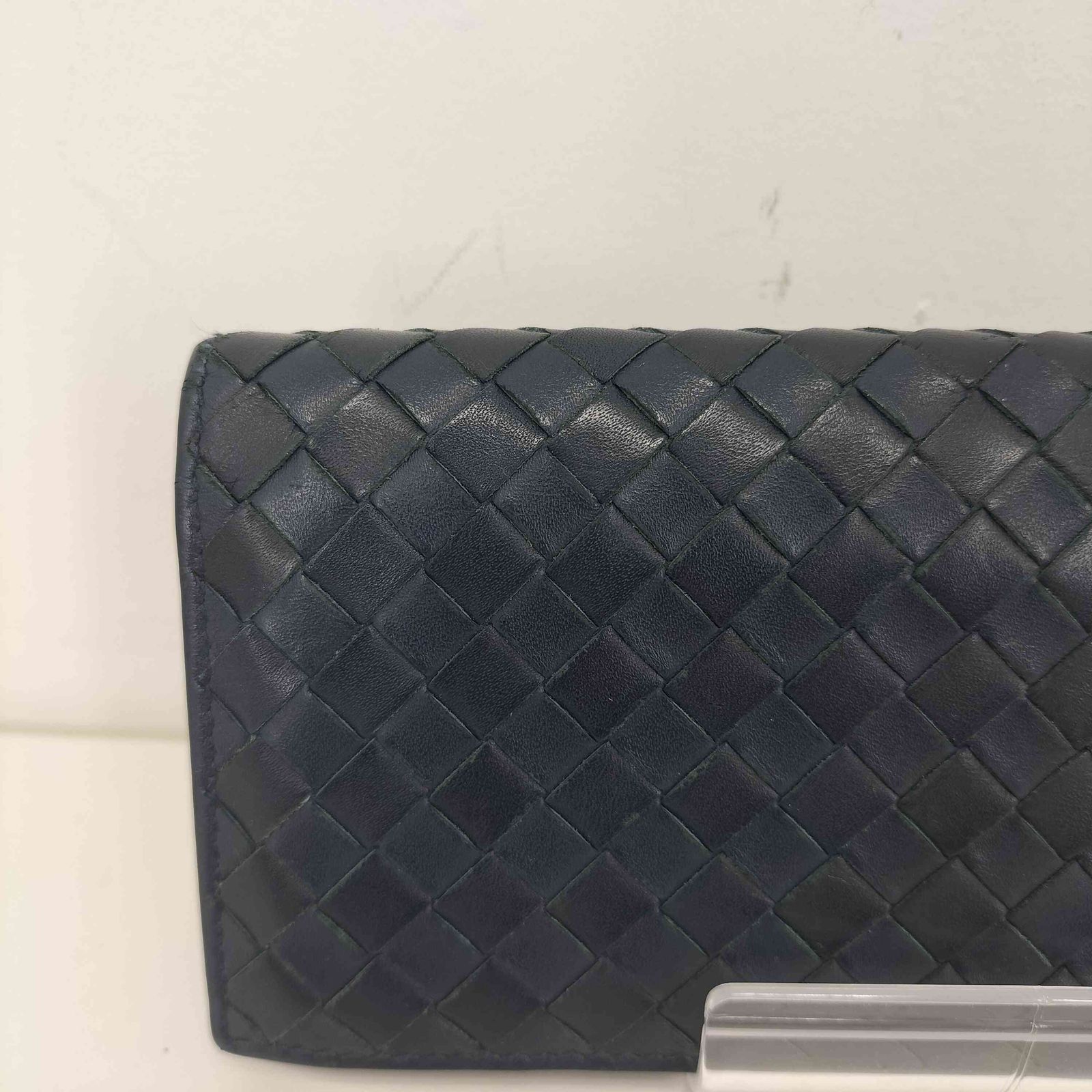 ボッテガヴェネタ BOTTEGA VENETA イントレチャート 二つ折り長財布
