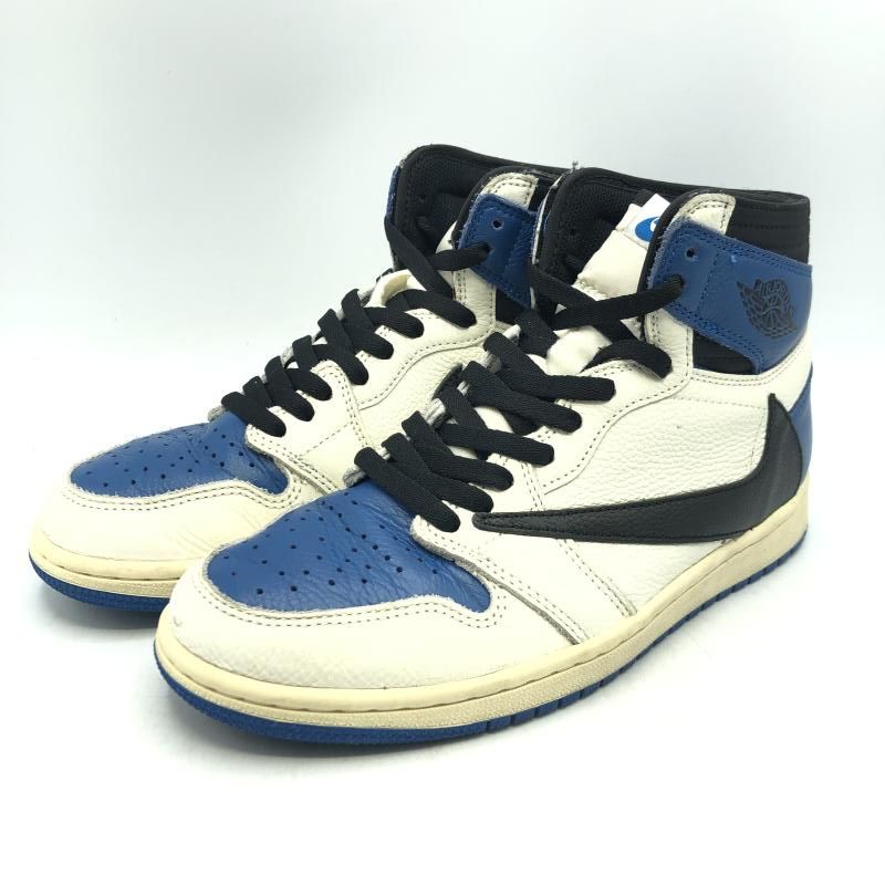 中古】Travis Scott × fragment design × Nike Air Jordan 1 Retro