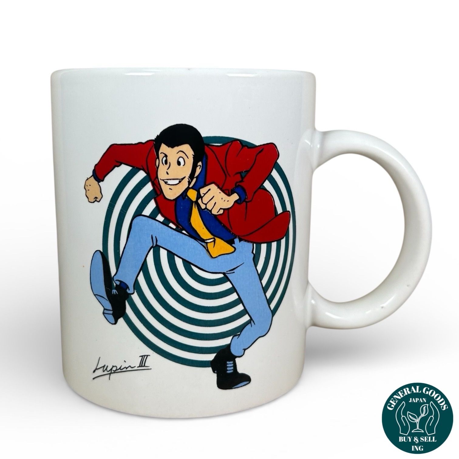 希少】ESSO ノベルティマグカップ ルパン三世 ルパン 銭形刑事 - メルカリ
