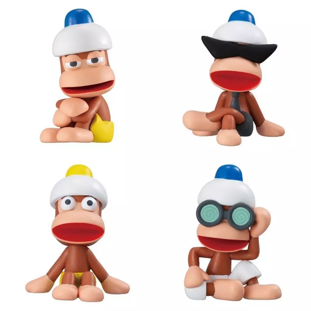 中古】トレーディングフィギュア 全4種セット 「サルゲッチュ まちぼう