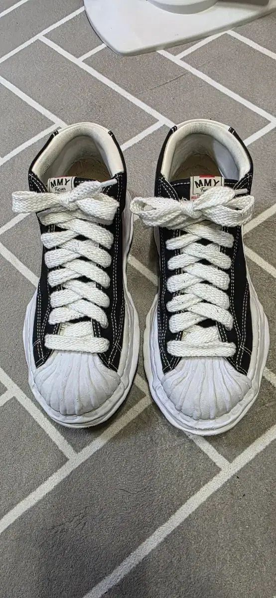 MMY メゾンミハラヤスヒロ ブラック スニーカー