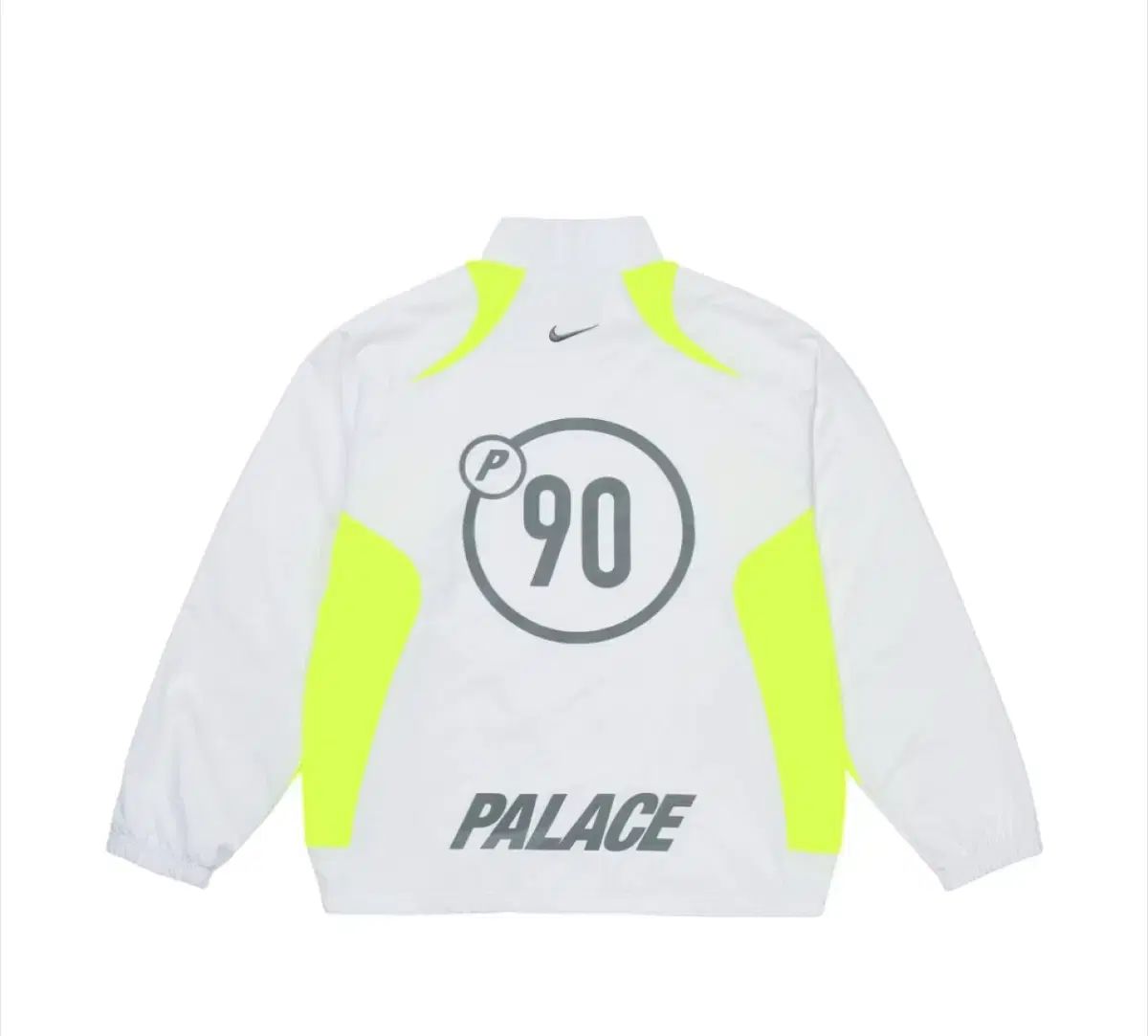 L パレス x NIKE トゥー P90 トラック ジャケット 白 - 25FW