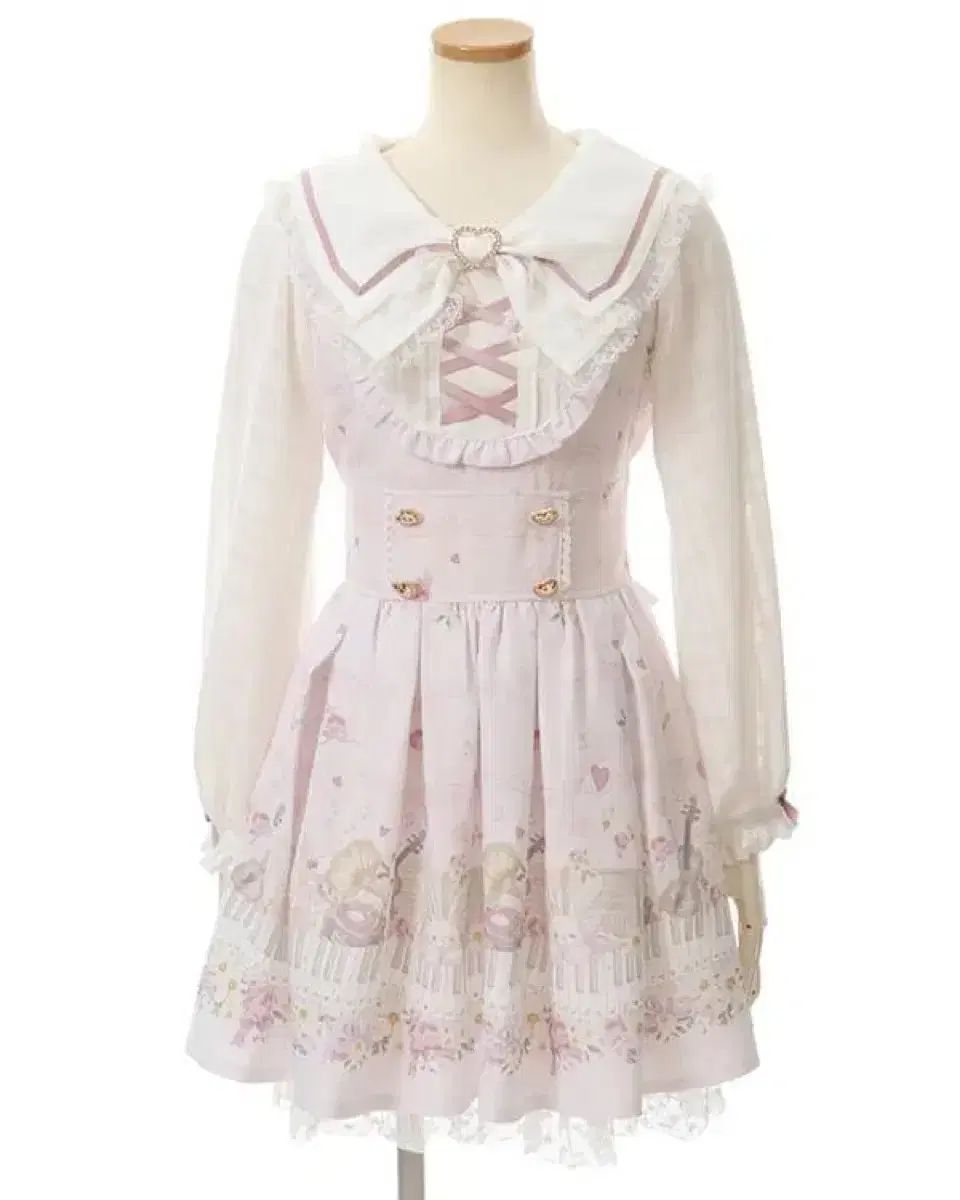 LIZ LISA MELODY BUNNY ピンク ONE PIECE