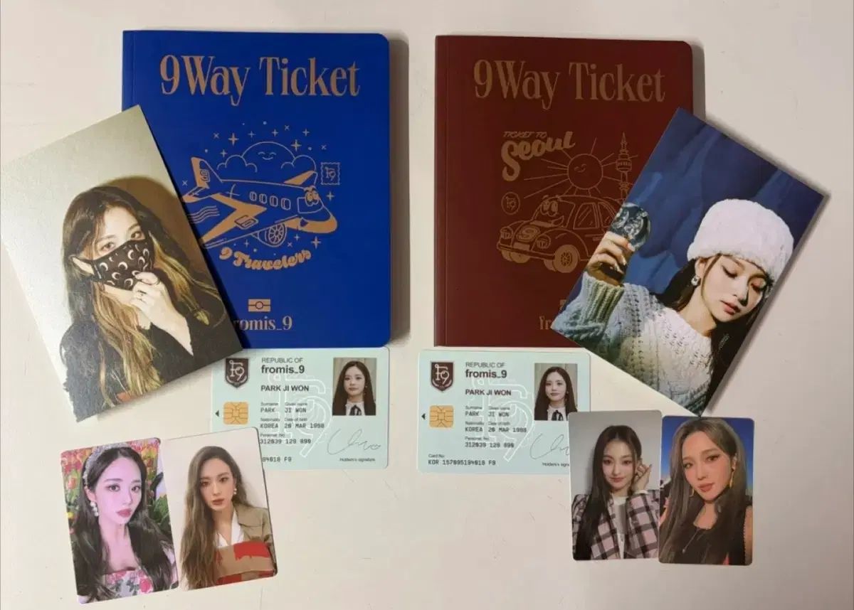 fromis_9 9Way Ticket アルバム + フォトカード - メルカリ