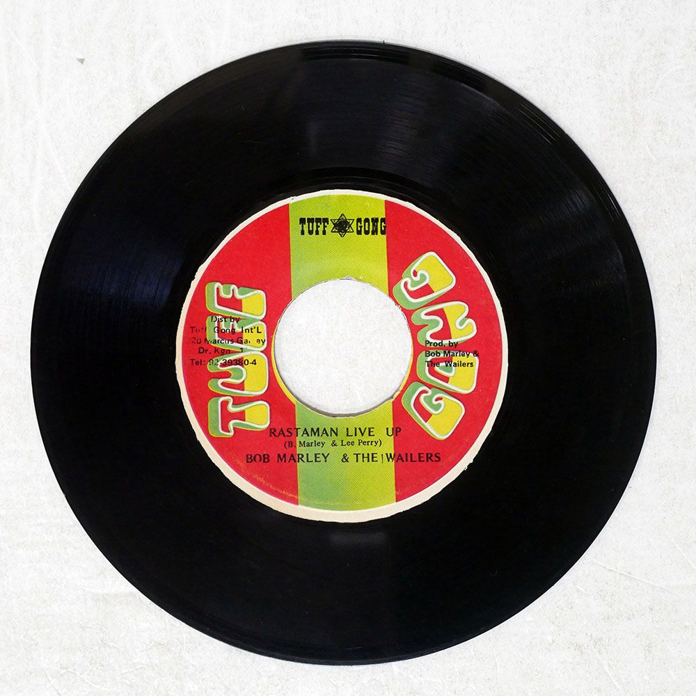 ジャマイカ盤 BOB MARLEY & THE WAILERS/RASTAMAN LIVE UP/TUFF GONG