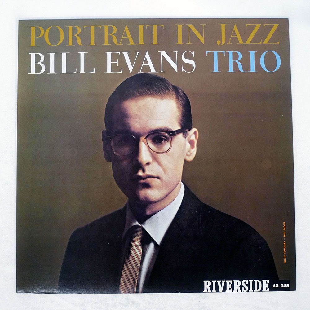 国内盤 ビルエヴァンス/ポートレイトインジャズ/RIVERSIDE VIJ101 LP