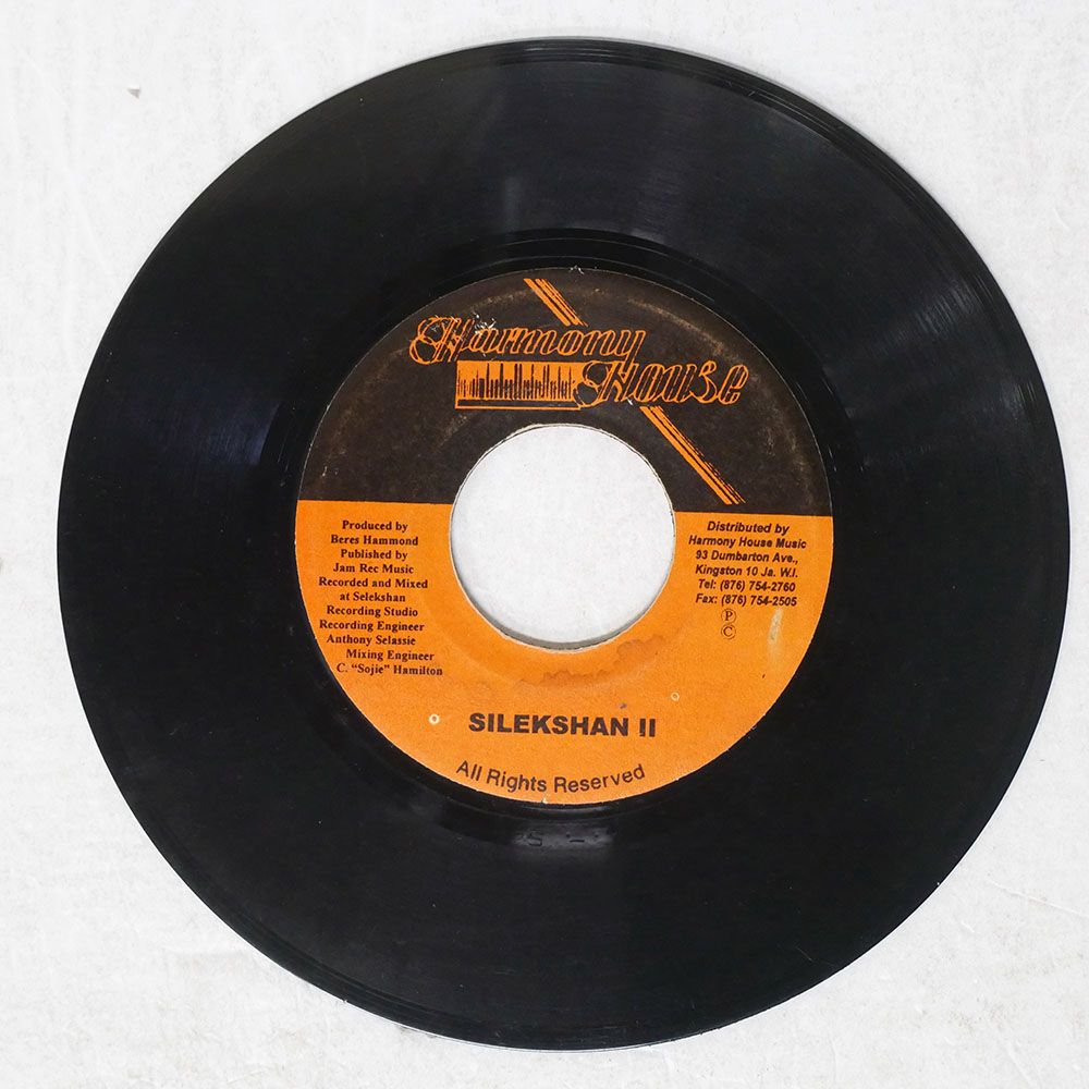 ジャマイカ盤 BERES HAMMOND/THEY GONNA TALK/HARMONY HOUSE NONE 7