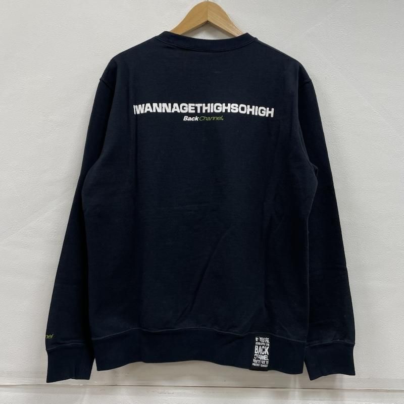 バックチャンネル ZIG ZAG クルーネック プリント スウェット