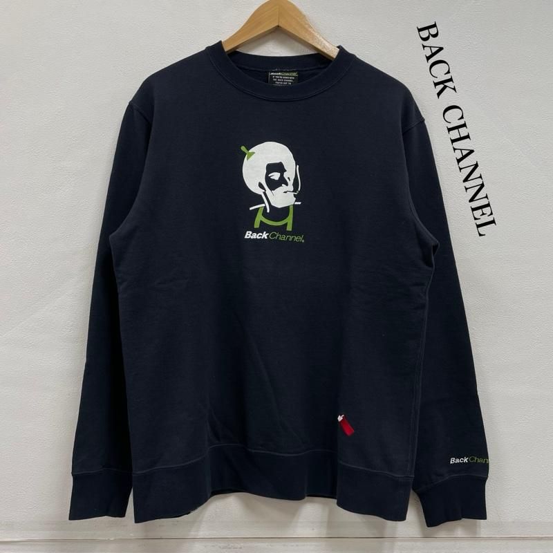 バックチャンネル ZIG ZAG クルーネック プリント スウェット