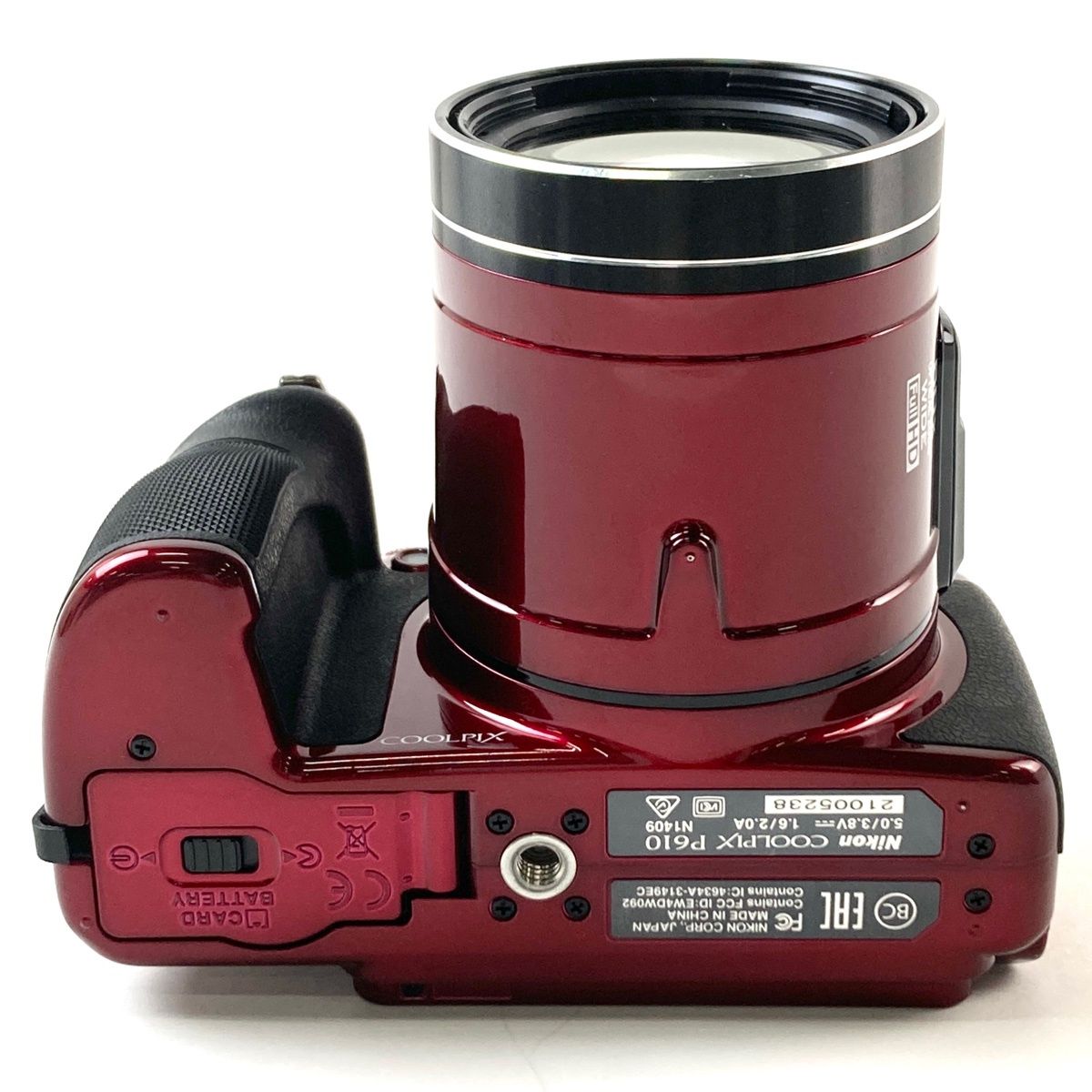 ニコン Nikon COOLPIX P610 レッド コンパクトデジタルカメラ 【中古