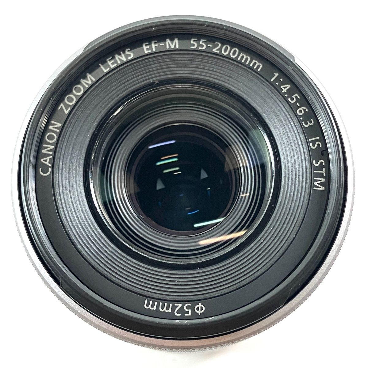キヤノン Canon EF-M 55-200mm F4.5-6.3 IS STM シルバー 一眼カメラ用