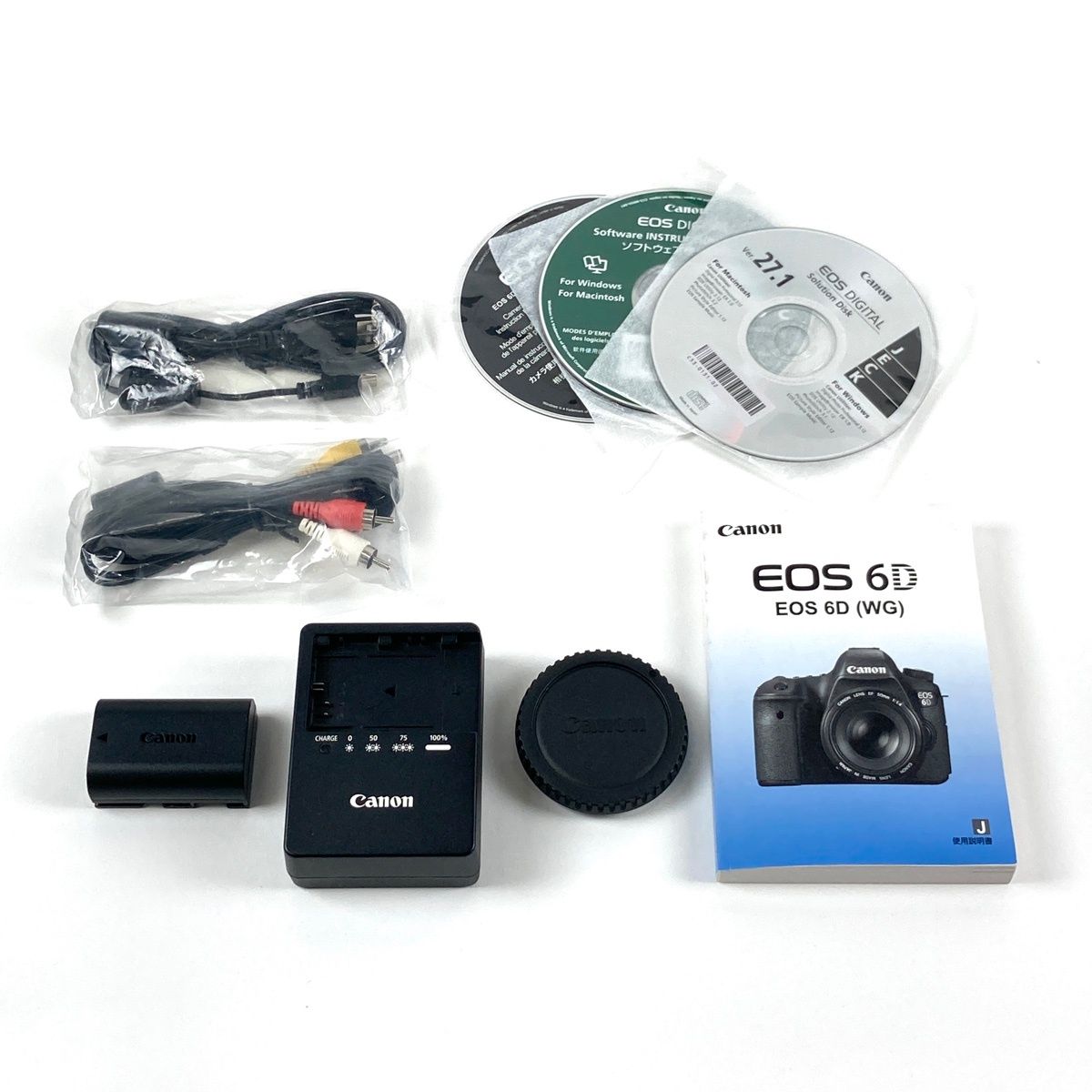 Canon デジタル一眼レフカメラ EOS 6Dボディ EOS6D(中古品) キヤノン Canon EOS 6D ボディ デジタル 一眼レフカメラ 【中古