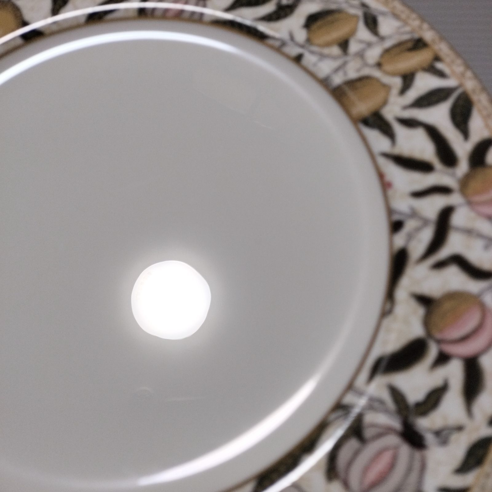 中古食器「ニッコー ウィリアムモリス プレート 1枚」約27cm パーティ