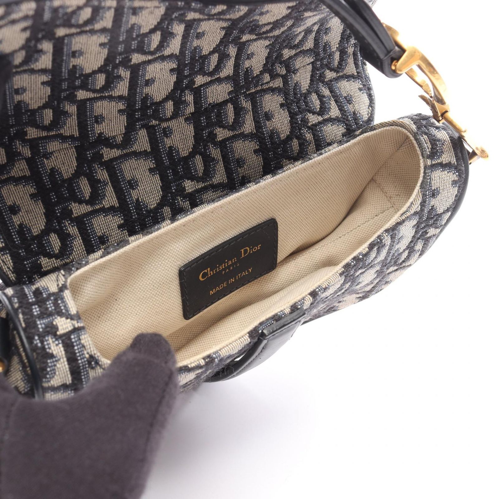 Dior ディオール サドルバッグ ミニ オブリークジャカード