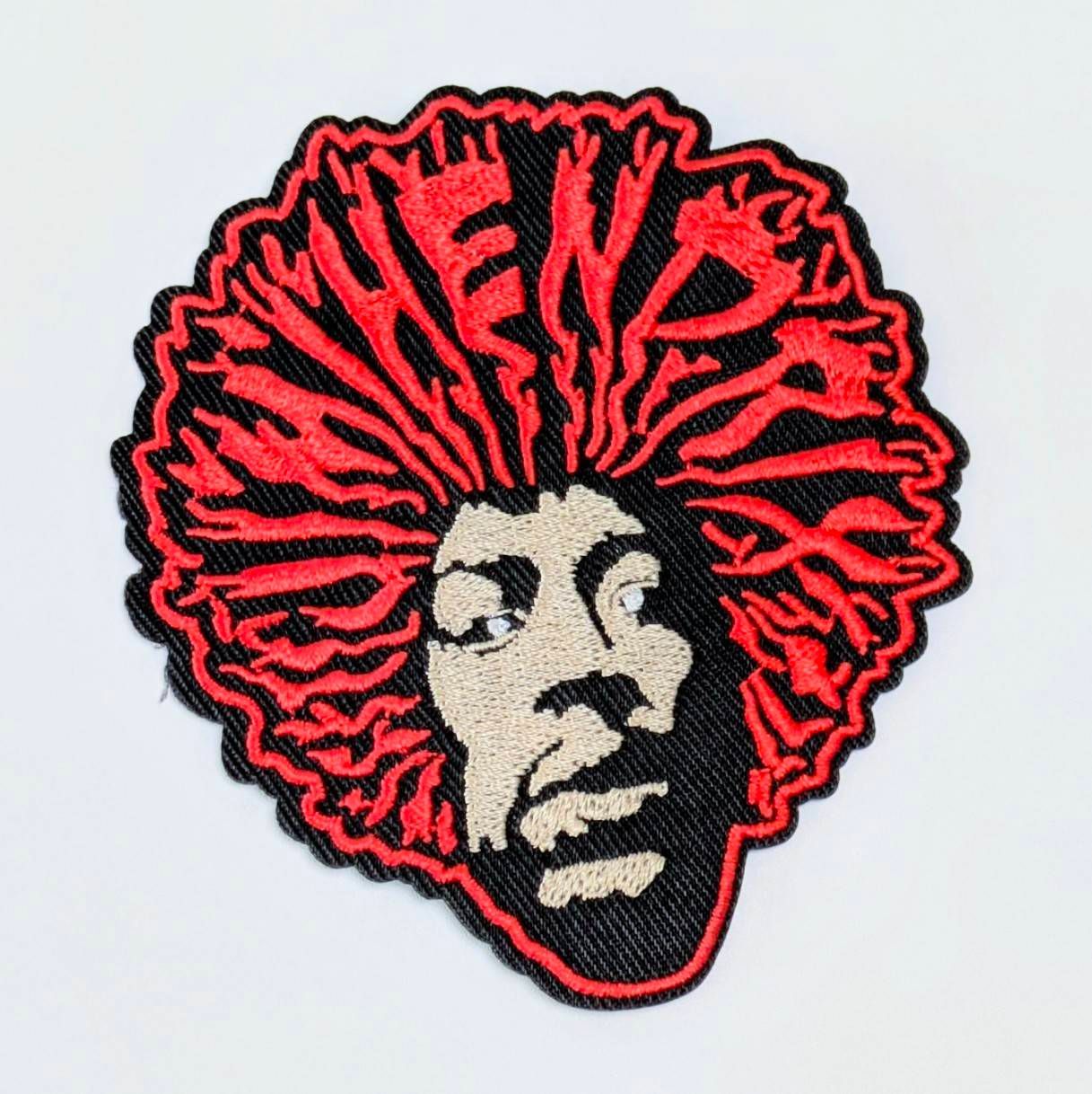 送料無料！ ☆刺繍アイロンワッペン☆【 Jimi Hendrix ( ジミ