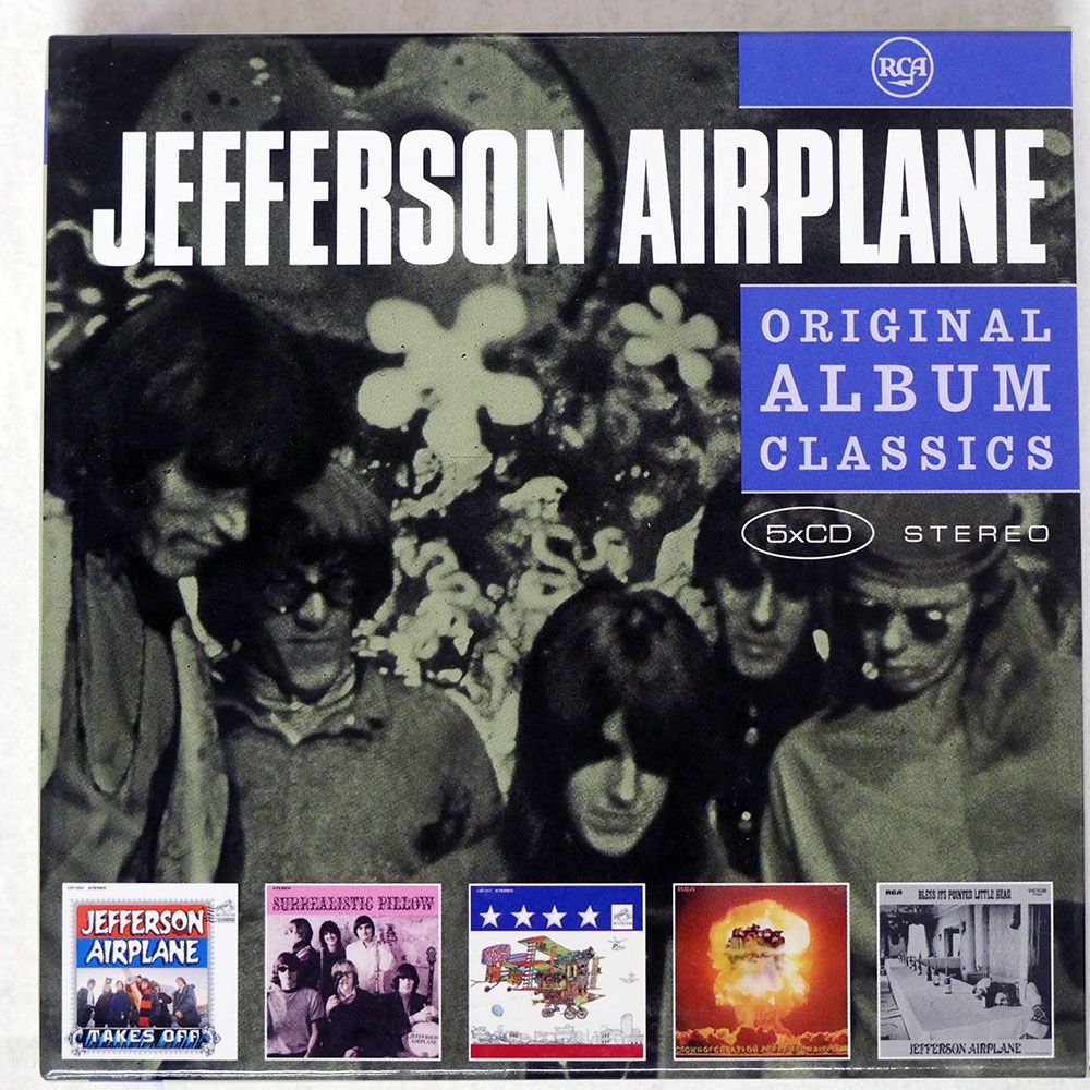 ヨーロッパ盤 JEFFERSON AIRPLANE/ORIGINAL ALBUM CLASSICS/SONY