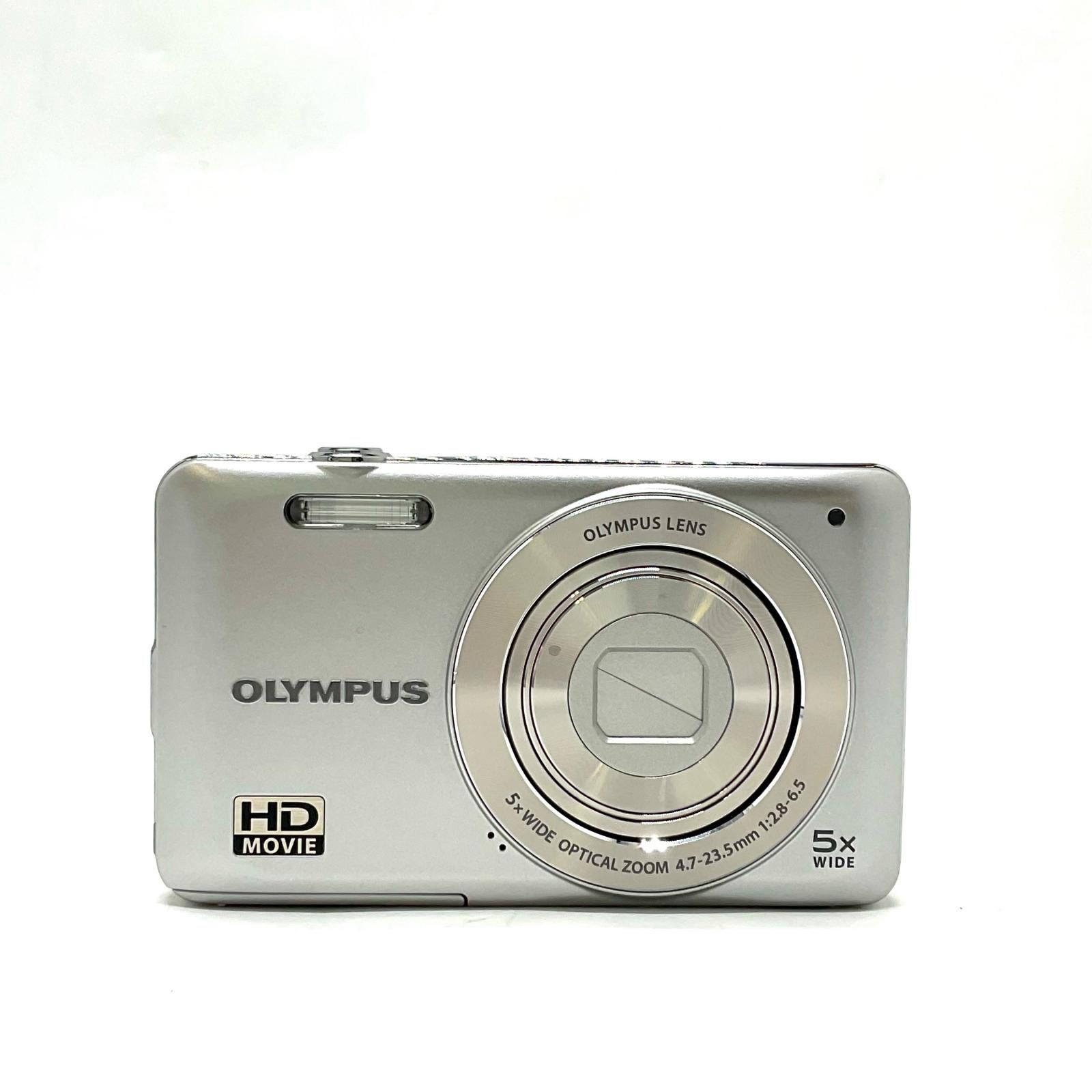 OLYMPUS VG-120 シルバー　コンパクトデジタルカメラ OLYMPUS コンパクトデジタルカメラ VG VG-120 シルバー 動作確認済