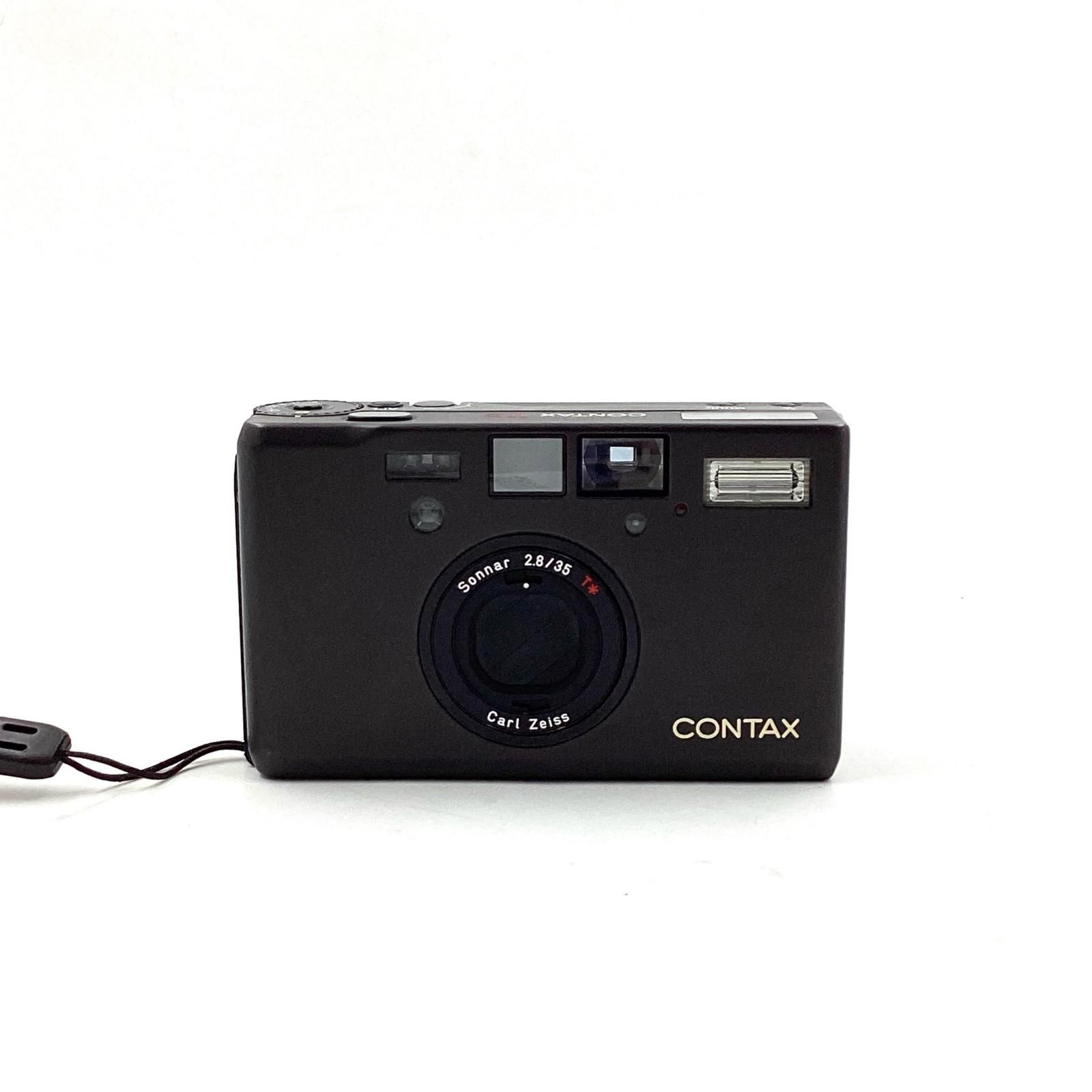 CONTAX T3 ブラック ダブルティース 動作確認済【全額返金保証】【最速