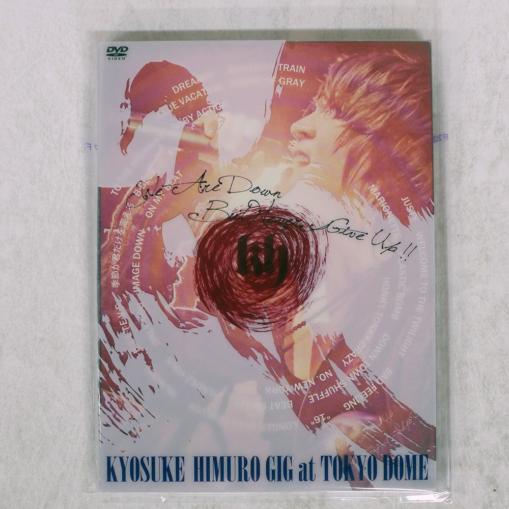 氷室京介/GIG AT TOKYO DOME WE ARE DOWN BUT NEVER GIVE UP!!/WARNER