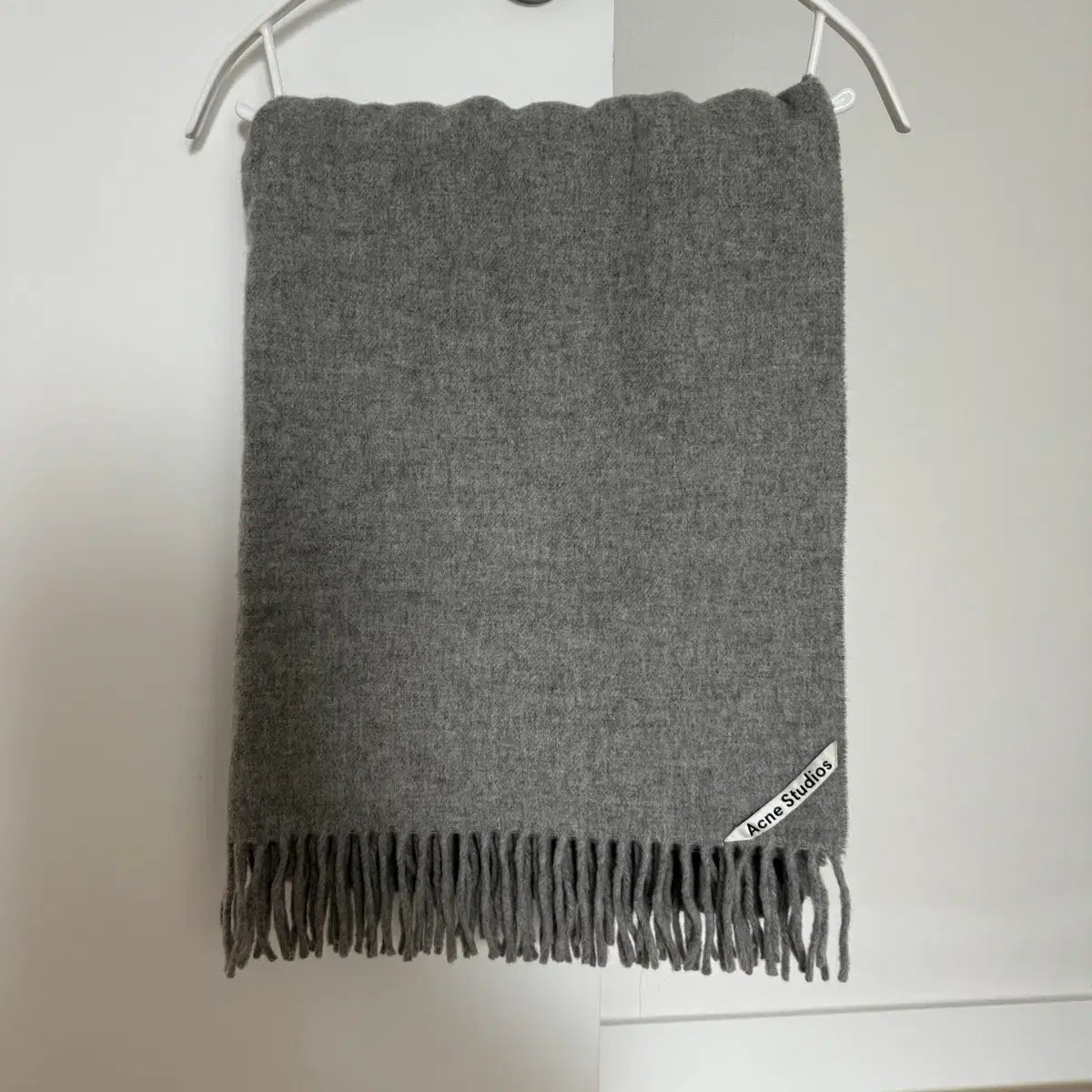 Acne Studios アクネストゥディオズ マフラー グレー - メルカリ