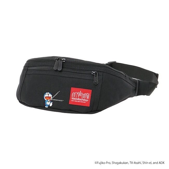 マンハッタンポーテージ ドラえもん コラボ ウエストバッグ ブラック Manhattan Portage Doraemon