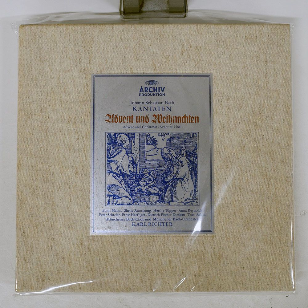 独 ドイツ盤 カールリヒター/バッハカンタータ選集 第1巻/ARCHIV