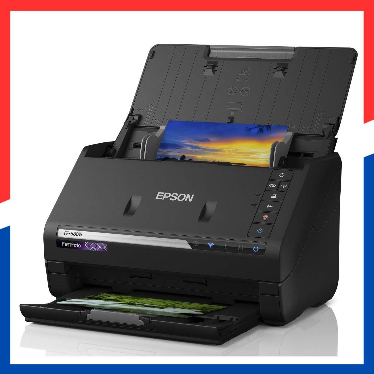 数量 FF 680 W フォトスキャナー シートフィード A 4 USB対応 Wi Fi対応 写真簡単スキャン エプソン