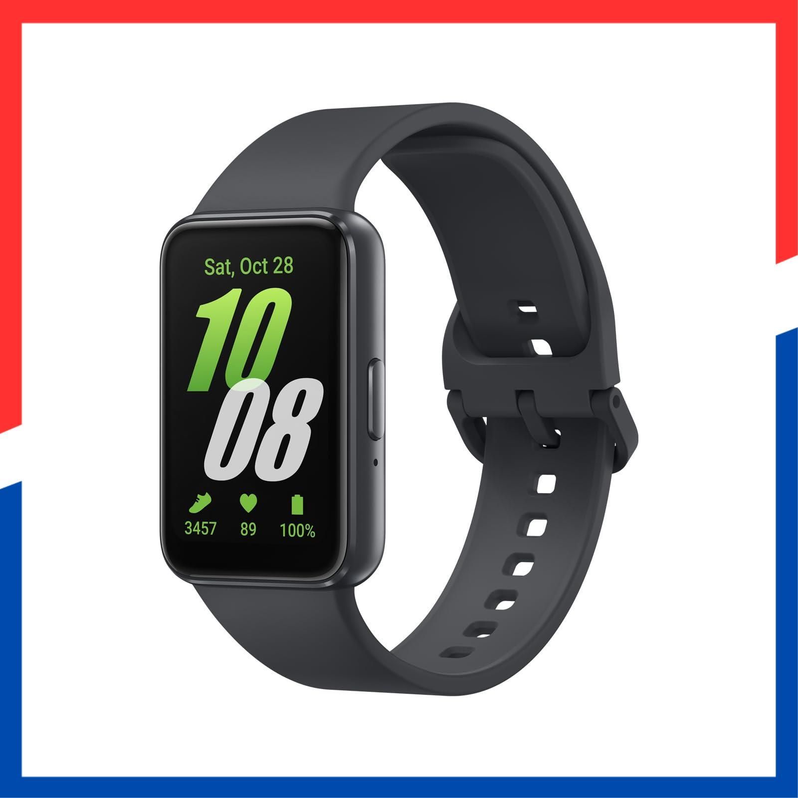 商品 発売 バッテリー持続最大13日 エクササイズ記録 防水 防塵 5 ATM IP 68 軽量 ディスプレイ1 6インチ 睡眠管理 SM Fit 3 グレー スマートウォッチ Samsung Galaxy S