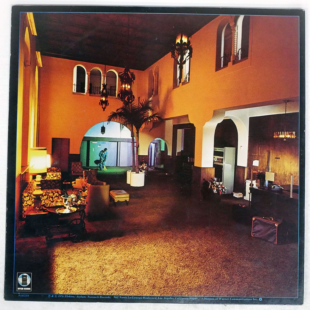 帯付き 国内盤 イーグルス/ホテルカリフォルニア/ASYLUM P10221Y LP
