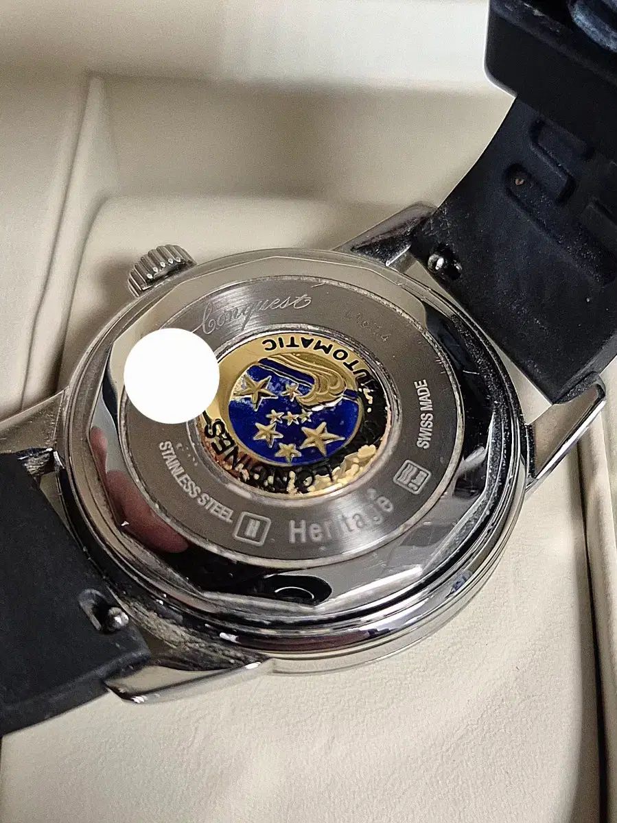 ヘリテイジ 黒文字盤