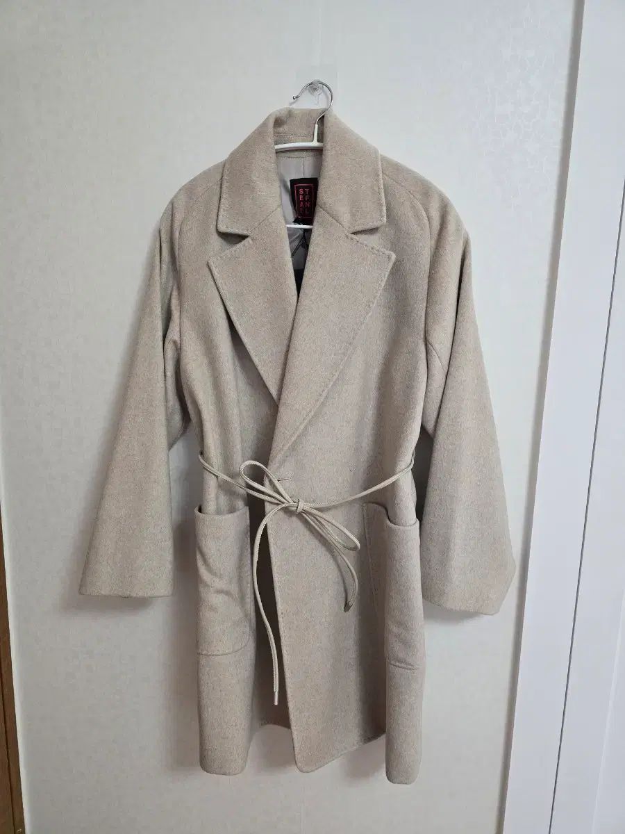 ウールハーフコート 55