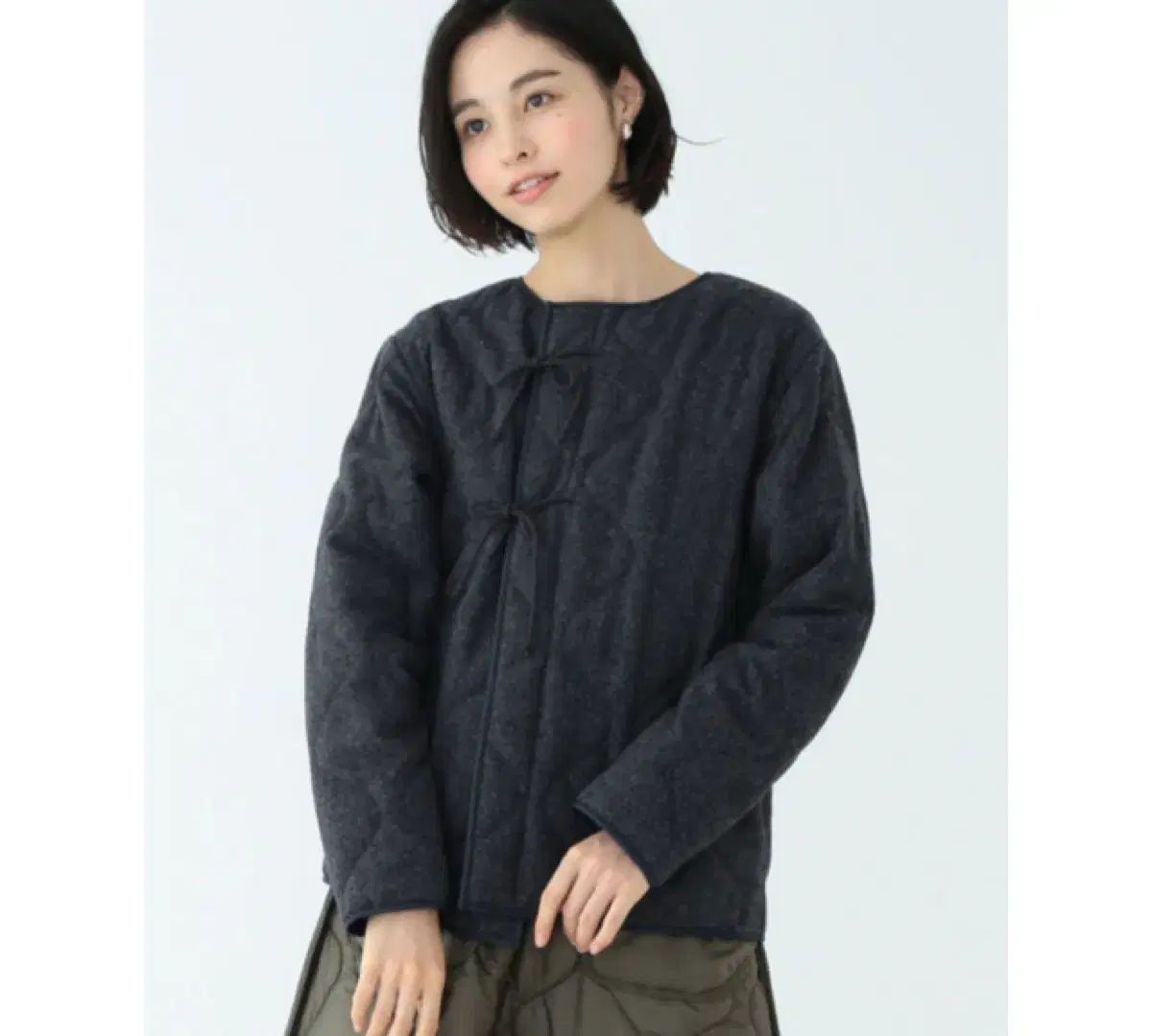 ビームスボーイ リバーシブル キルティング ジャケット