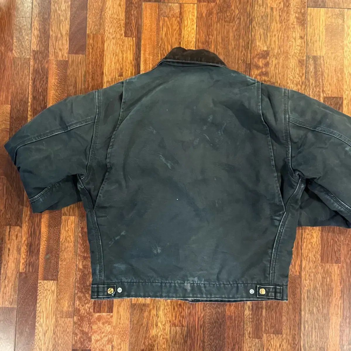 42 - R Carhartt カーハート J01 BLK デトロイト ジャケット ( M L