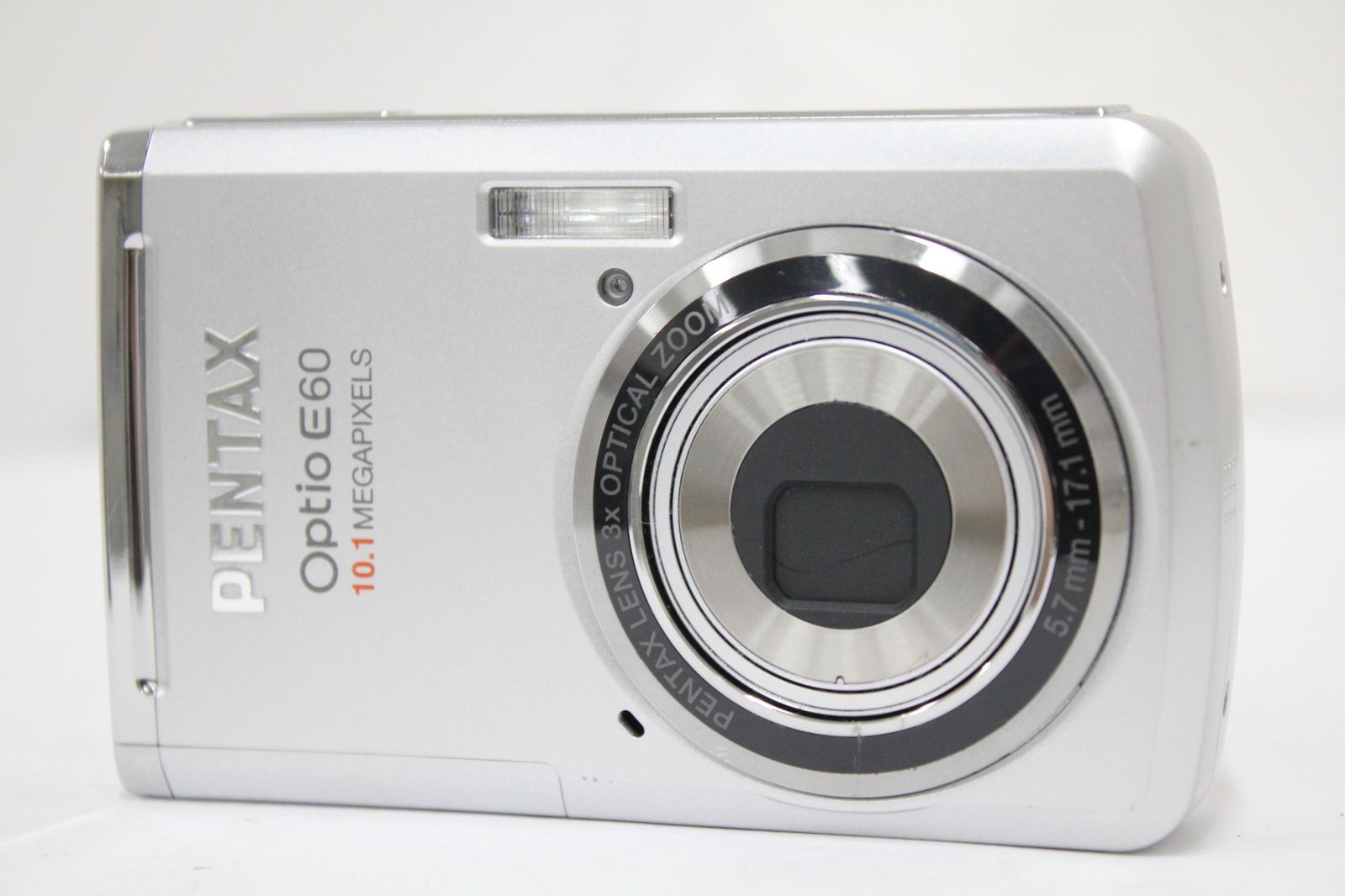 便利な単三電池で使用可 ペンタックス Pentax Optio E 60 3 x コンパクトデジタルカメラ 5442